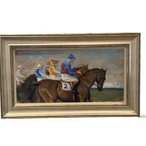Oil On Board By John Fitzgerald