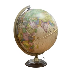 World Globe On Stand