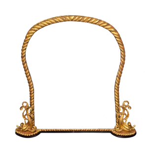 Antique 19th Century Gilt Overmantle Mirror