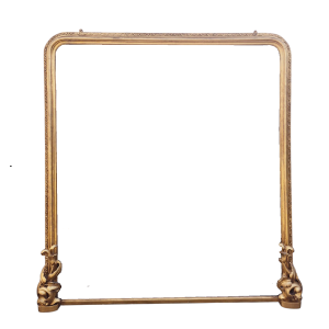 Antique 19th Century Gilt Overmantle Mirror