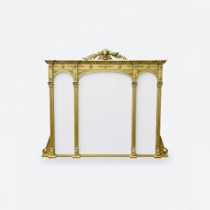 19th Century Gilt Overmantle Mirror