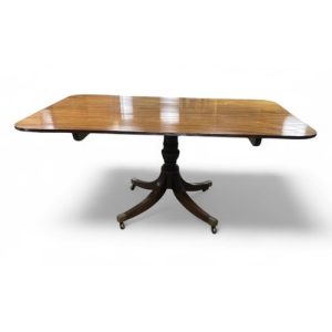 Antique Regency Mahogany Dining Room Table