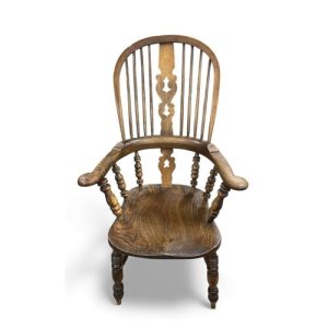 Antique Vict Elm Windsor Chair